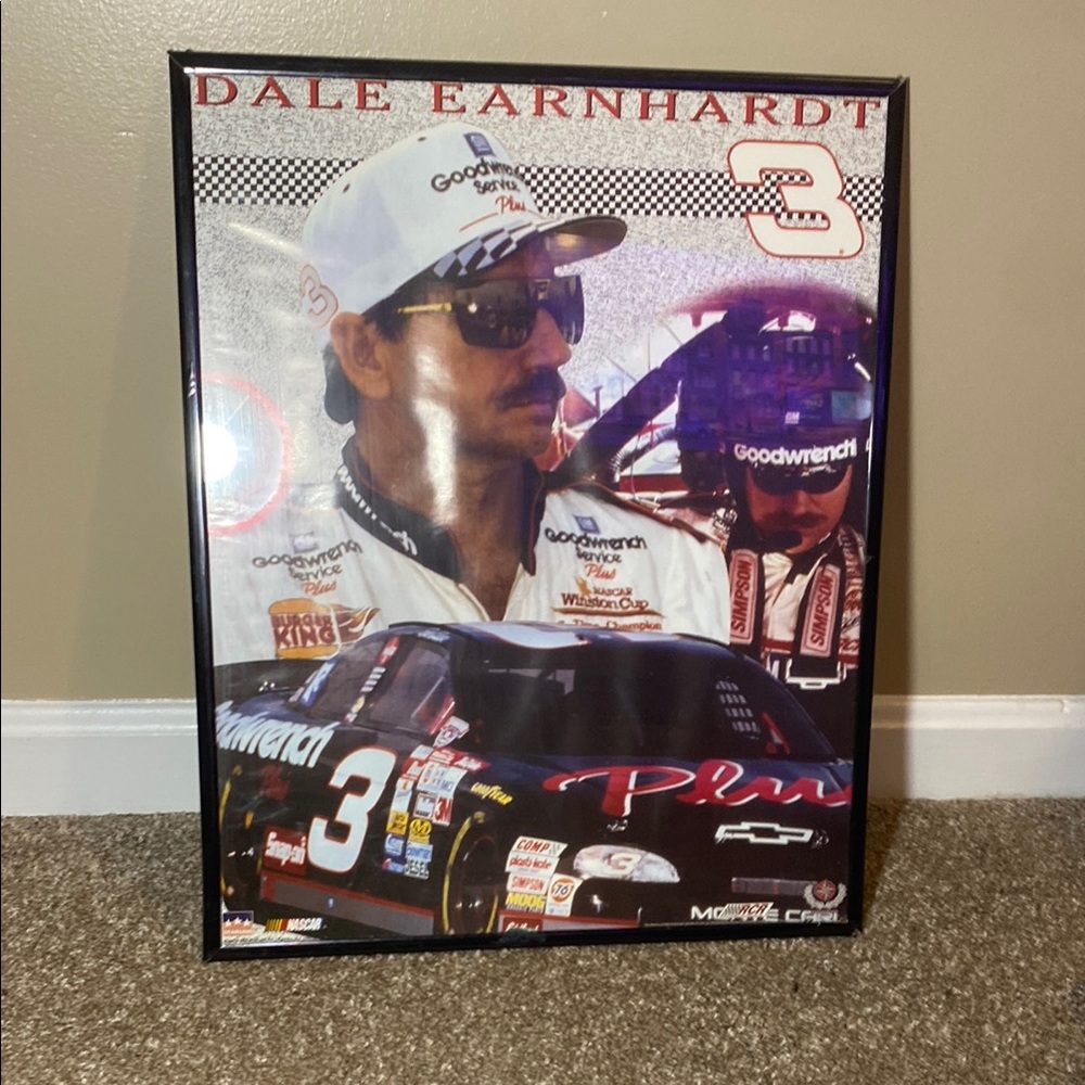 Dale Earnhardt Framed Poster